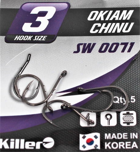 Крючок KILLER OKIAM-CHINU №3