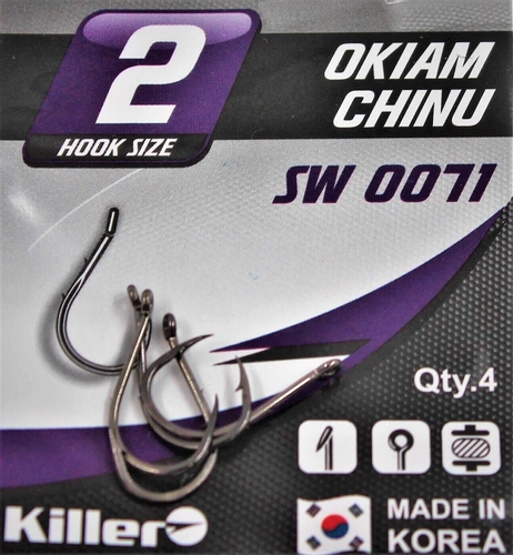 Крючок KILLER OKIAM-CHINU №2