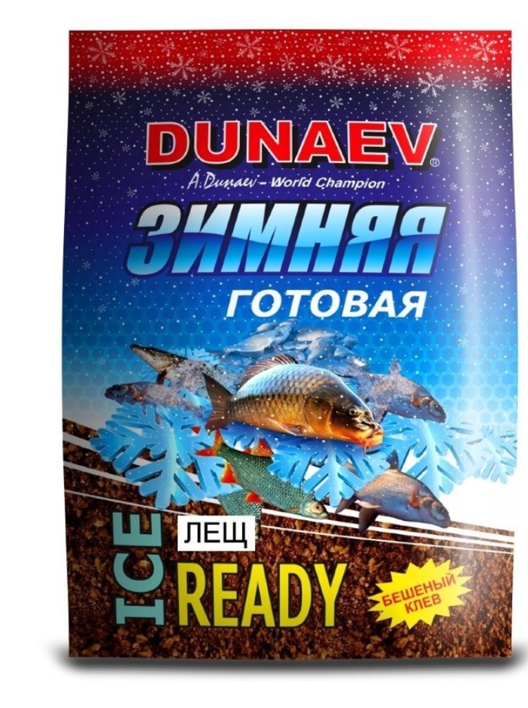 Прикормка DUNAEV iCE-READY 0.5кг Лещ