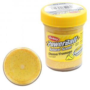 Паста Berkley PowerBait Cheese/Сыр(Жёлтый) 50 гр.