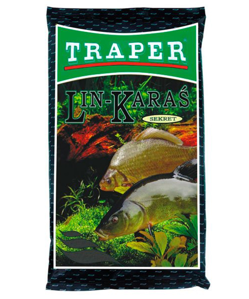 Прикормка TRAPER Secret Tench-crucian green (Линь-карась, зеленая) 1 кг.