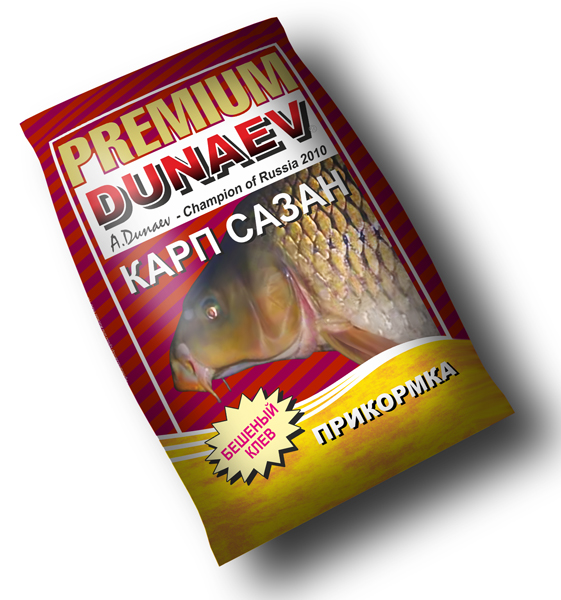 Прикормка DUNAEV PREMIUM Карп-Сазан 1кг.