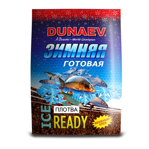 Прикормка DUNAEV iCE-READY 0.5кг Плотва