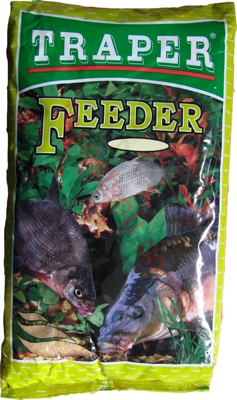 Прикормка TRAPER Feeder (Фидер) 1кг Прикормка привлекающая